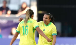 Futebol seleção feminina faz 1 a 0 na NIgéria na estreia da Olimpíada